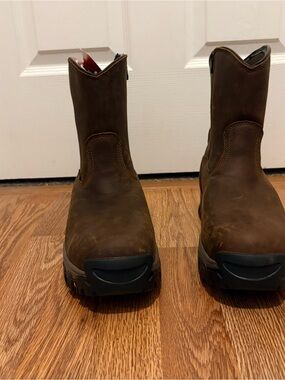 HOSS Recon 84012 Waterproof Composite Toe Side Zip Work Boots NWT Men’s 11